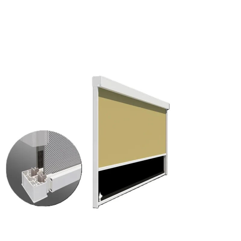 Lewens Micro Doppio Doppel-Senkrechtmarkise mit Sonnen- und Insektenschutz konfigurieren Mit Konfigurator