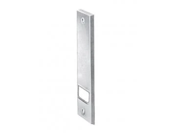 Kunststoff-Abdeckplatte weiß, Lochabstand 135 mm für Einlass-Gurtwickler