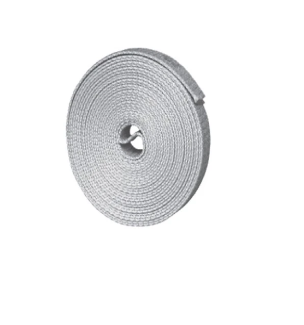 Rollladen-Minigurt 14 mm grau, 4,50 m, abgelängt und geschlitz