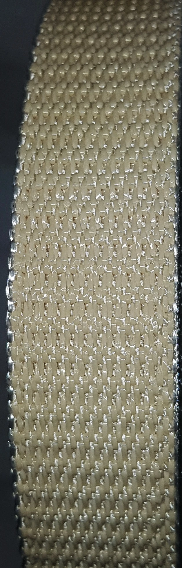 Rollladen Getriebegurt 23 mm beige, 12 m, abgelängt und geschlitzt