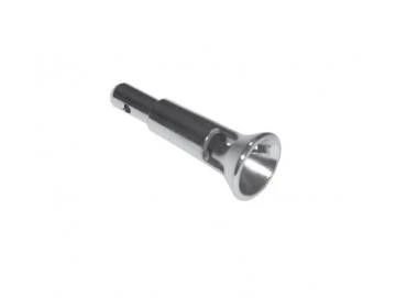 Kupplungstrichter mit Zapfen 11,9 mm und Trichteraufnahme 11,9 mm vernickel