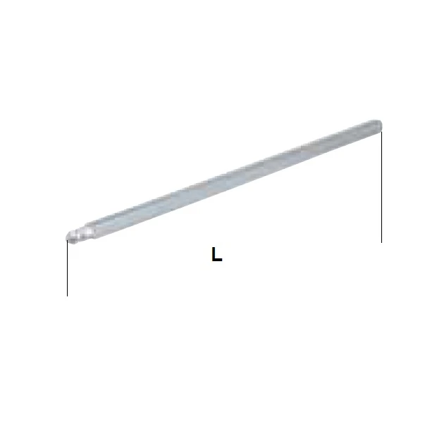 Antriebsstab 6 mm 4-kt. Länge 300 mm