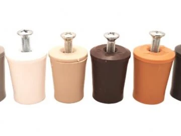 2 x Anschlagstopfen 28 mm   Erhältlich in: 6 Farben