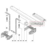 Sommer Laufschienenverlängerung S10868-00001 543 mm