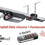 SOMMER Garagentorantrieb  Komplett-Sets pro+ S 9060 inklusive 1 Stück SOMloq2 Handsender 4-Befehl TYP GTA-9060-Set