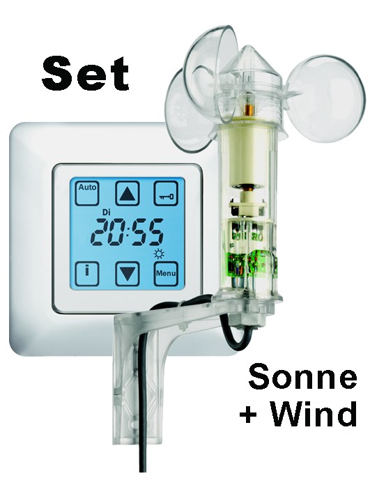 Vestamatic - WISO Quattro + Wiso Kristall Markisen und Jalousiesteuerung Set