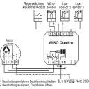 Vestamatic - WISO  Quattro Markisen und Jalousiesteuerung UP Signalweiss