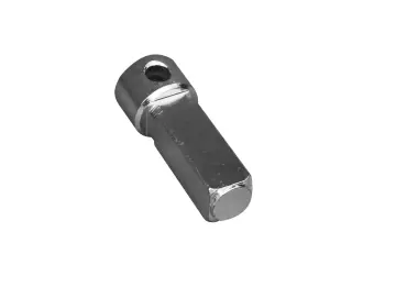 Anschlussteil - Steckzapfen-L 3/25 rund, d = 25 mm für Becker Rohrmotoren  Baureihe L44 bis L120